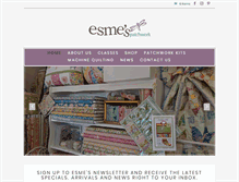 Tablet Screenshot of esmes.com.au